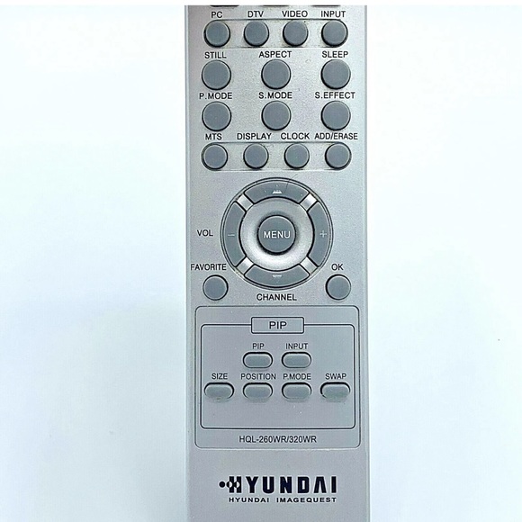 HYUNDAI Remote HQL-260WR/320WR ImageQuest GENUINE Remote Control Original Tested - Picture 11 of 12